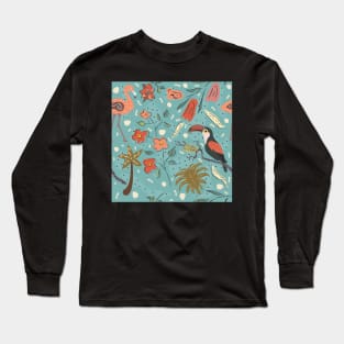 Summer Birds Long Sleeve T-Shirt